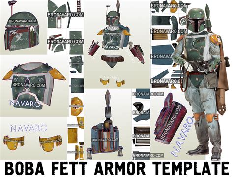 Boba Fett Armor Templates